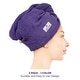preview thumbnail 72 of 86, American Soft Linen 100% Cotton Hair Drying Towels for Women, Cotton Hair Turban Turkish Towel Wrap, Head Towel Cap for Hairs