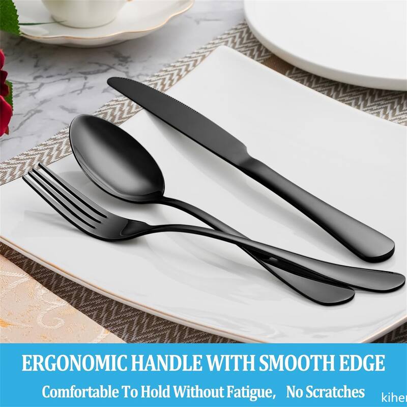 60 Pcs Silverware Set - 9.84*6.34*2inch
