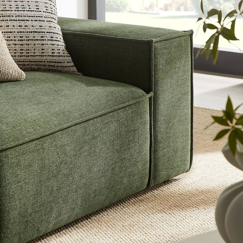 Restore 2-Piece Performance Fabric Upholstered Modular Loveseat