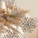 preview thumbnail 5 of 3, Jeweled Snowflake Spray (Set of 2) - N/A