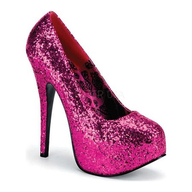 pink sparkly heels