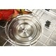 preview thumbnail 6 of 9, Ruvati 32-inch Low-Divide 50/50 Double Bowl Undermount 16 Gauge Stainless Steel Kitchen Sink - RVM4350 - 32-1/4″ x 18-7/8″