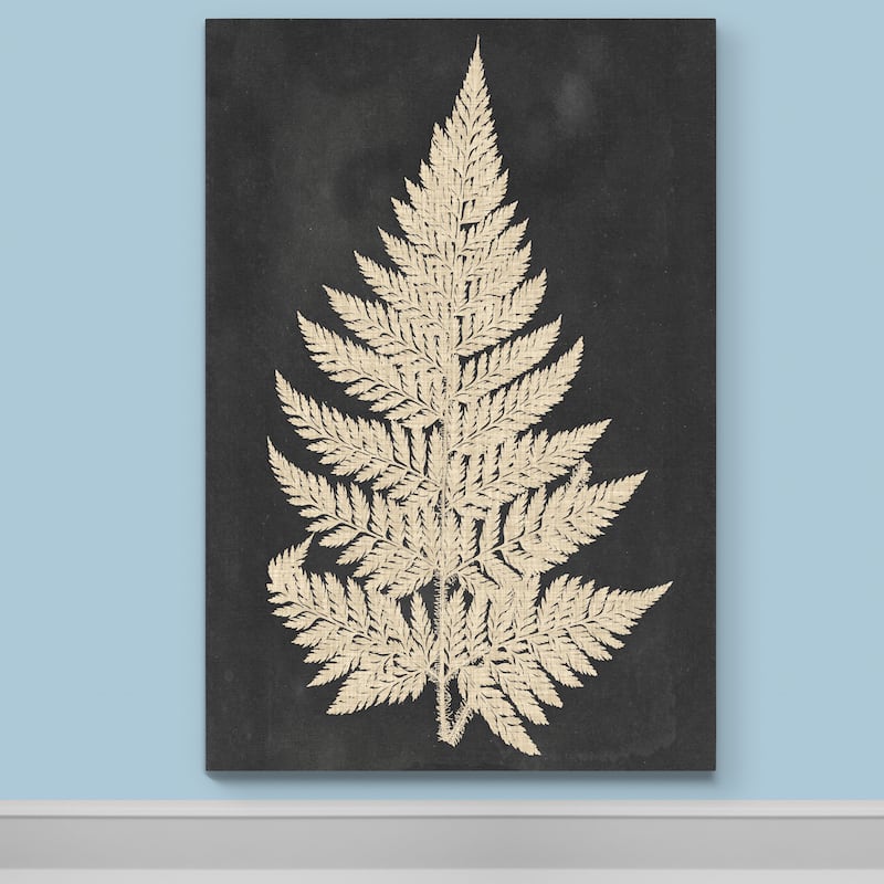 Linen Fern I -Premium Gallery Wrapped Canvas