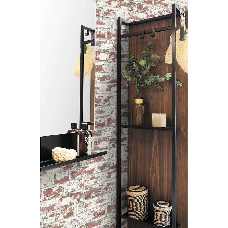 Luxe Haven Soho Brick Peel and Stick Wallpaper
