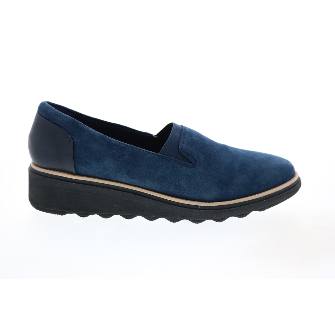 Clarks sharon dolly navy clearance