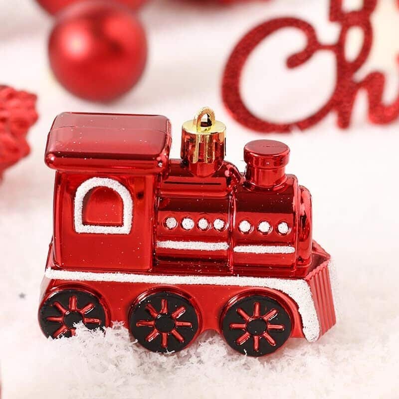 65 Pcs Christmas Decoration Ball Ornaments Set for Holiday Party Wedding - N/A
