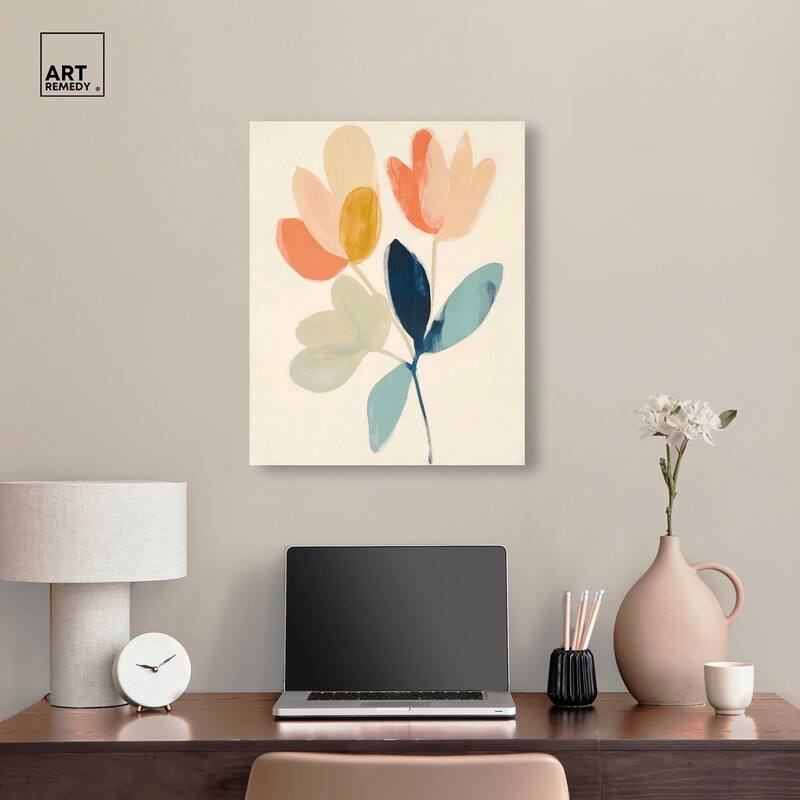 Meadow Motif Canvas by Art Remedy, Gallery Wrapped