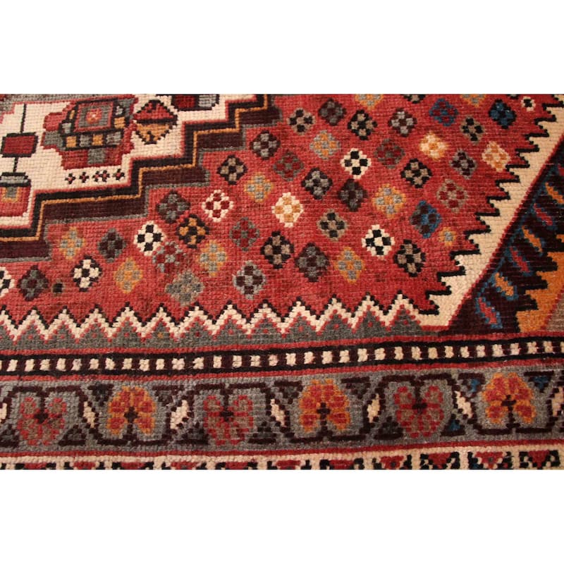 ECARPETGALLERY Hand-knotted Konya Anatolian Dark Copper Wool Rug - 5'2 x 9'10