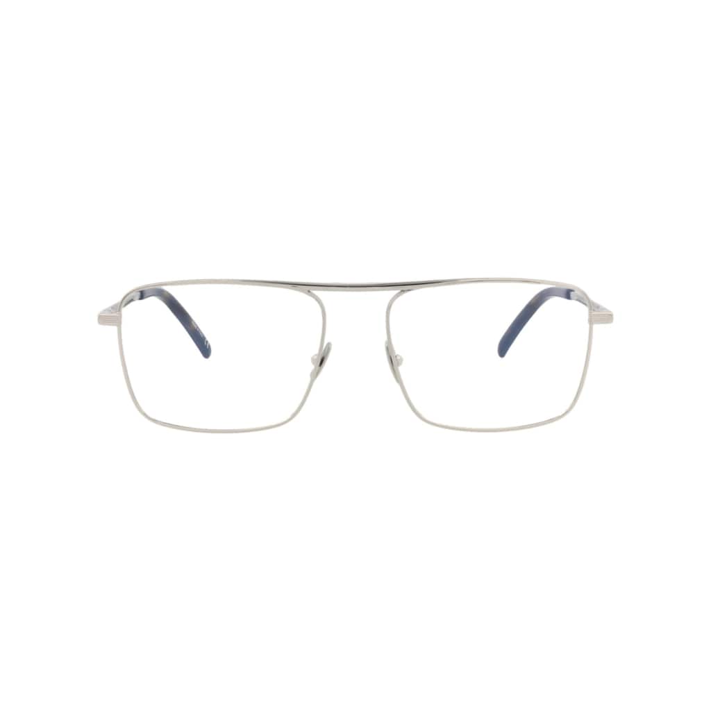 Saint Laurent Square-Frame Metal Optical Frames