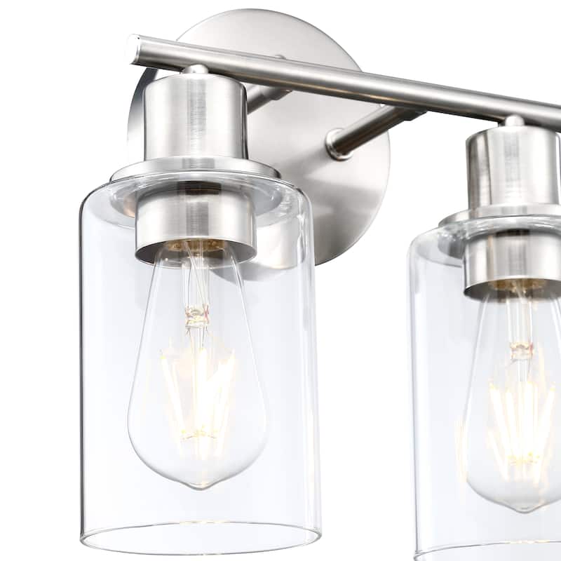 2-Lights Bathroom Wall Sconce