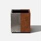 preview thumbnail 17 of 18, Corten Steel Cube Planter