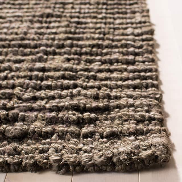 SAFAVIEH Jerneja Handmade Solid Chunky Jute Area Rug