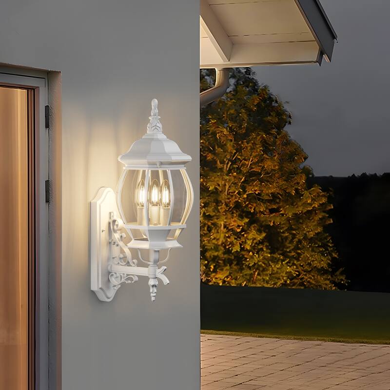 Outdoor 1/3 Light Waterproof Aluminum Wall Light