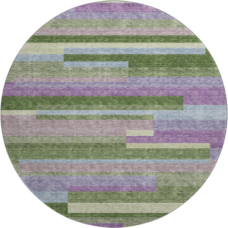 Premium Washable Super Soft Mosaic Stripe Mayfield Rug