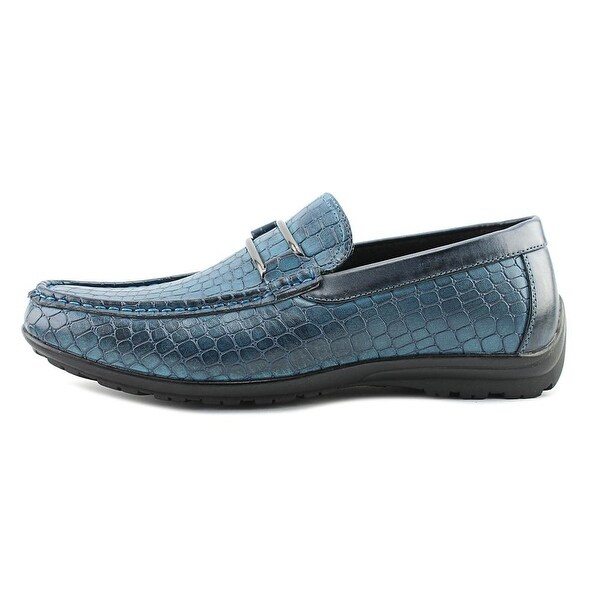 stacy adams blue loafers