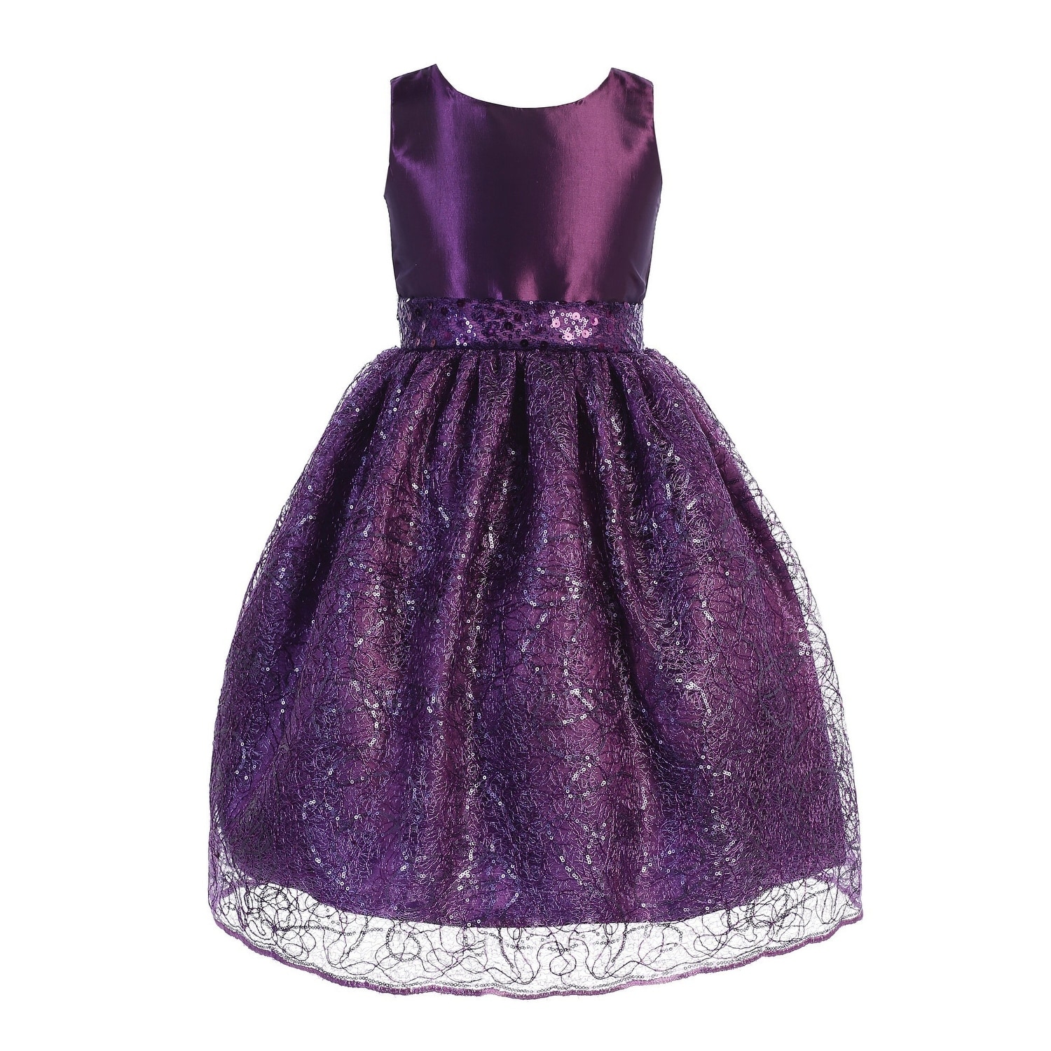 purple color frock for baby girl