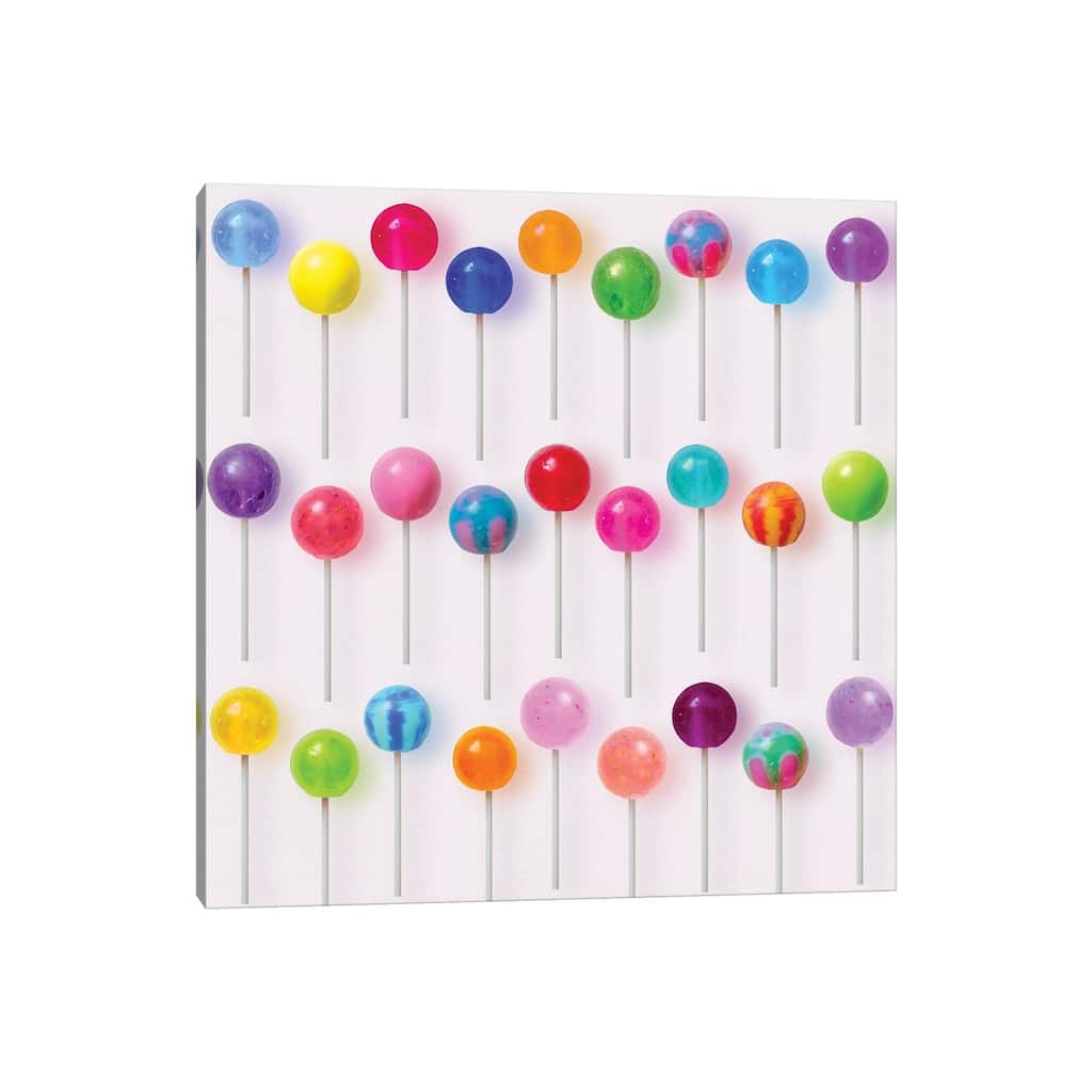 iCanvas "Colorful Lollipops" by Erin Summer Canvas Print