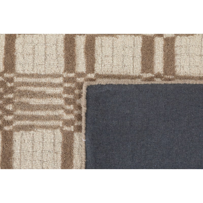Terra by Obeetee Freya Stripe Beige Rug