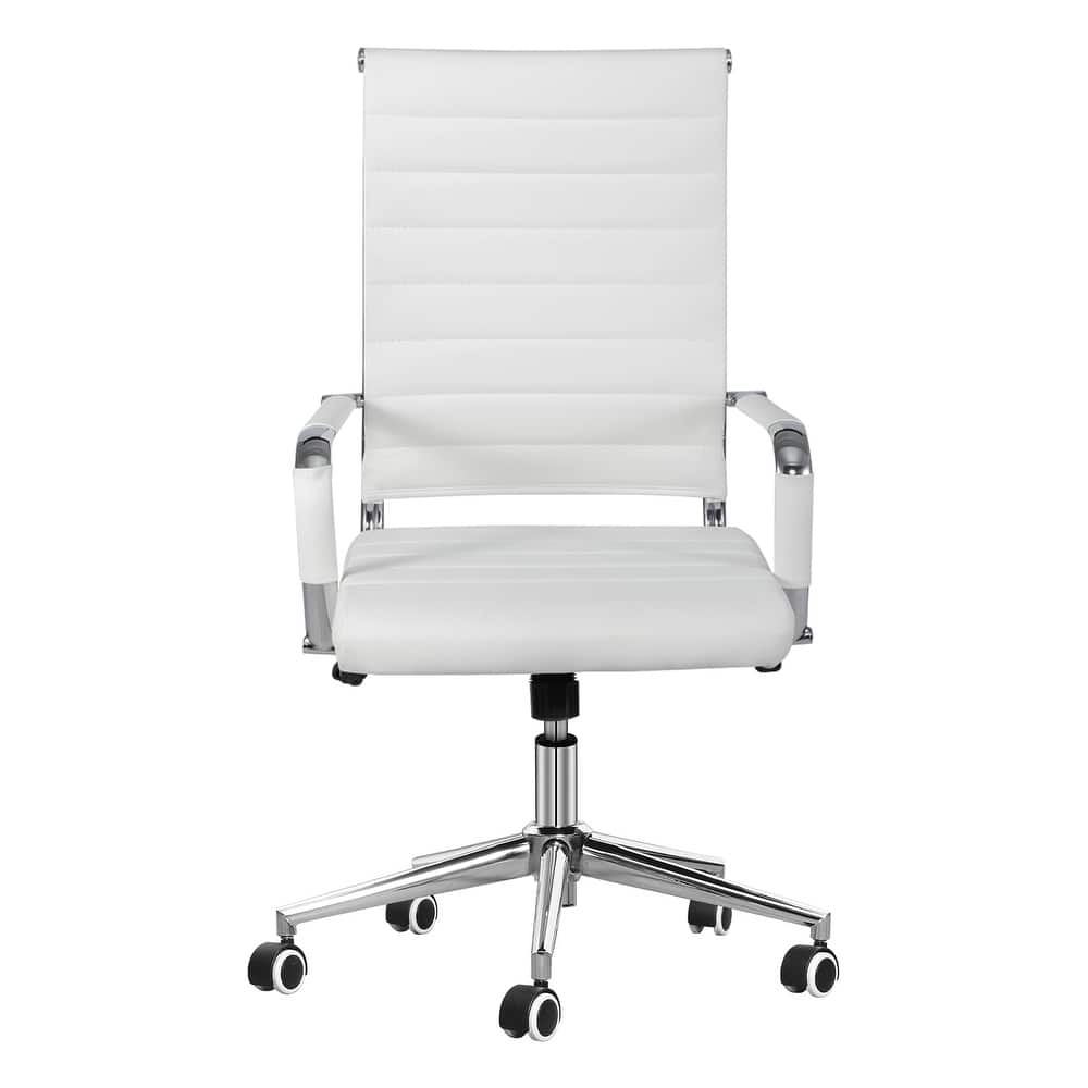 Ergonomic Office Desk Chair PU Leather Height Adjustable Swivel Chair