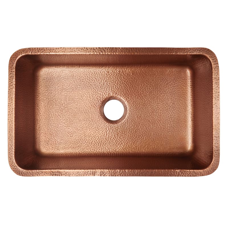 Orwell Copper 30" Single Bowl Undermount Kitchen Sink