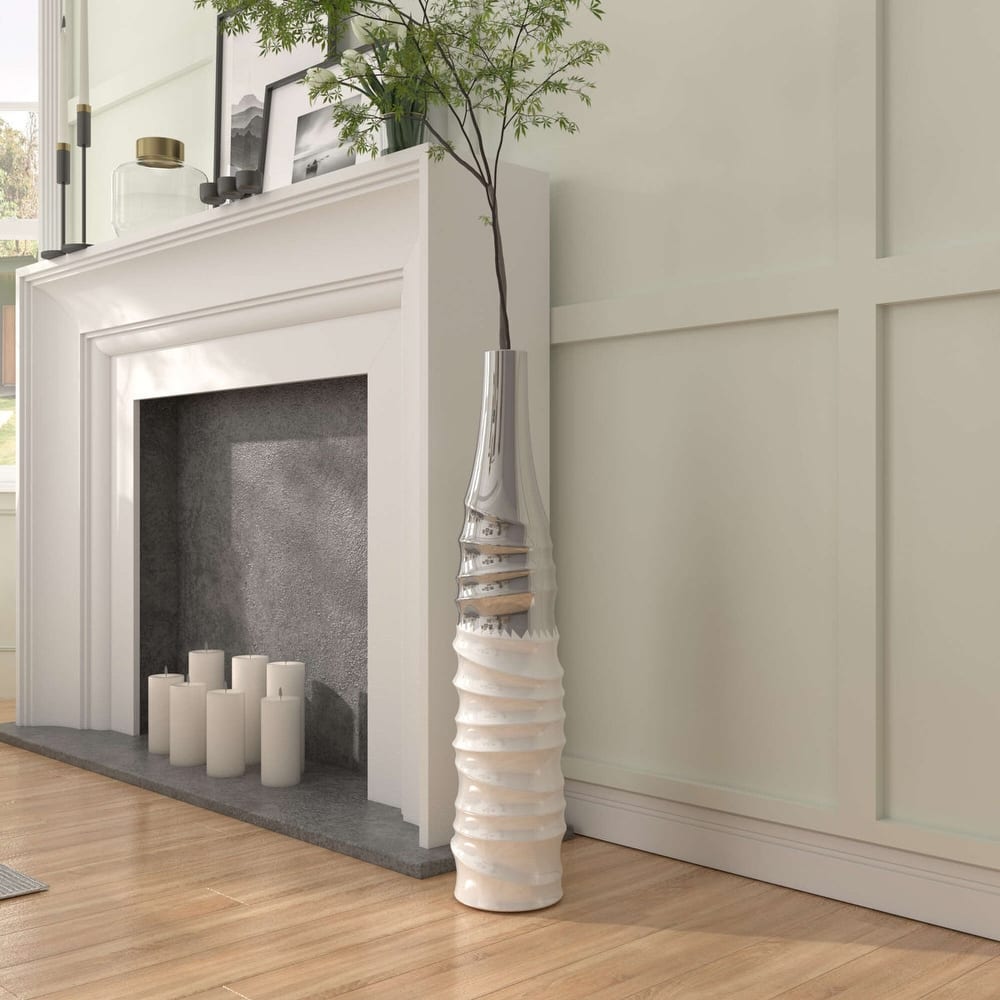 Modern Handmade Ceramic Tall Floor Vase