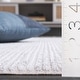 preview thumbnail 22 of 25, SAFAVIEH Whisper Malin Contemporary Stripe Fringe Rug