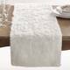 Juneau Collection Faux Fur Table Runner - 15"x90" - White