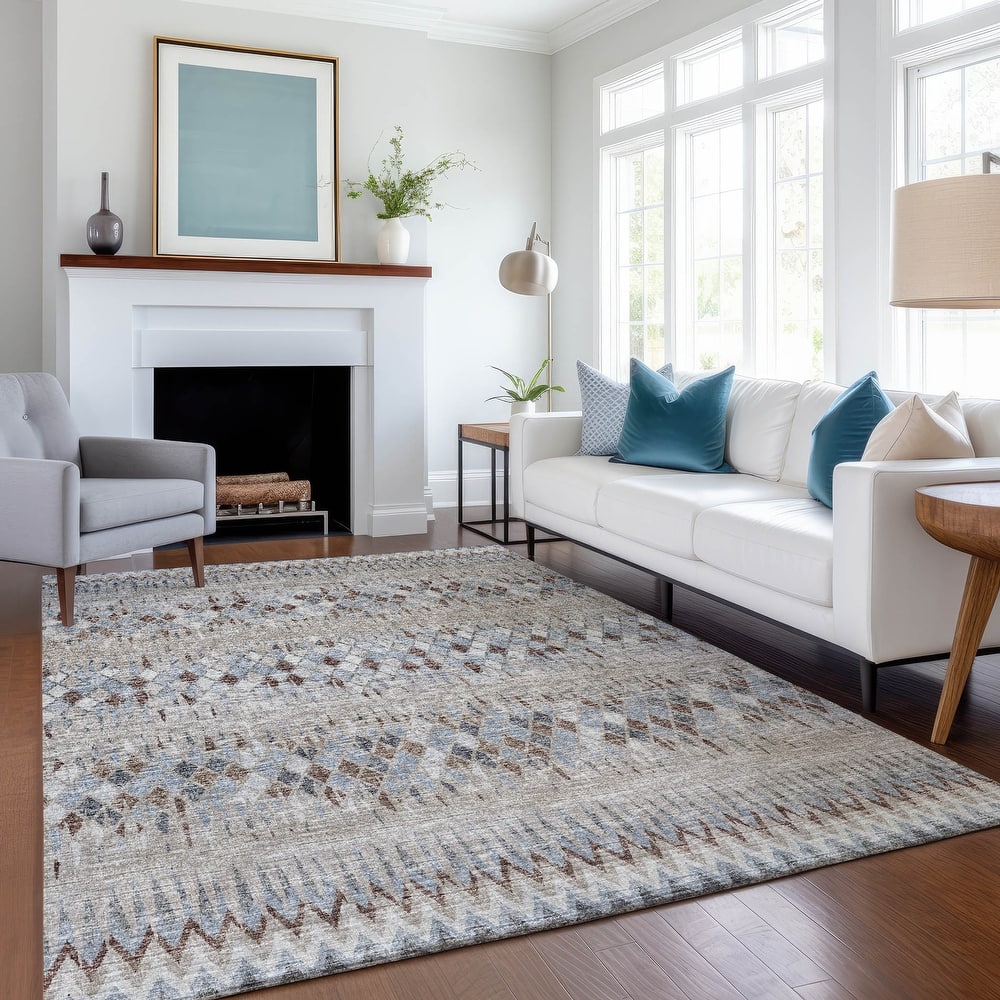 Premium Washable Super Soft Boho Contemporary Mayfield Rug