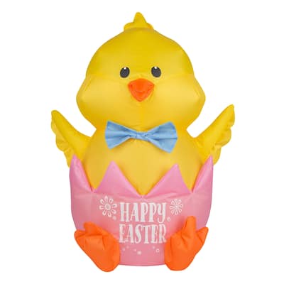 20" Inflatable Happy Easter Chick - 20 in