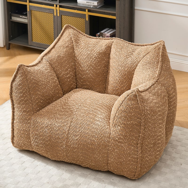 Lazy Bean Bag Chair with Arms for Living Room