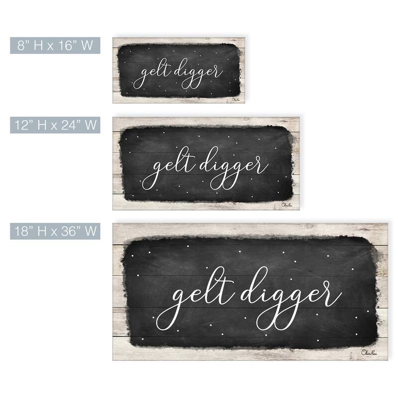 Ready2HangArt 'Gelt Digger' Hanukkah Canvas Wall Art by Olivia Rose