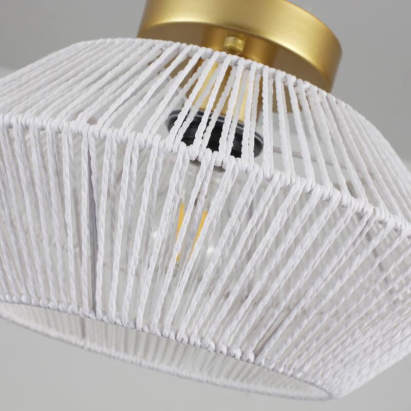 Farmhouse Style Semi Flush Mounts Ceiling Light for Kitchen Living Room - N/A