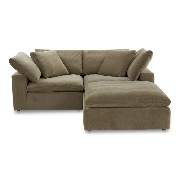 Aurelle Home Corbin 3piece Small Modern Sectional Bed Bath & Beyond