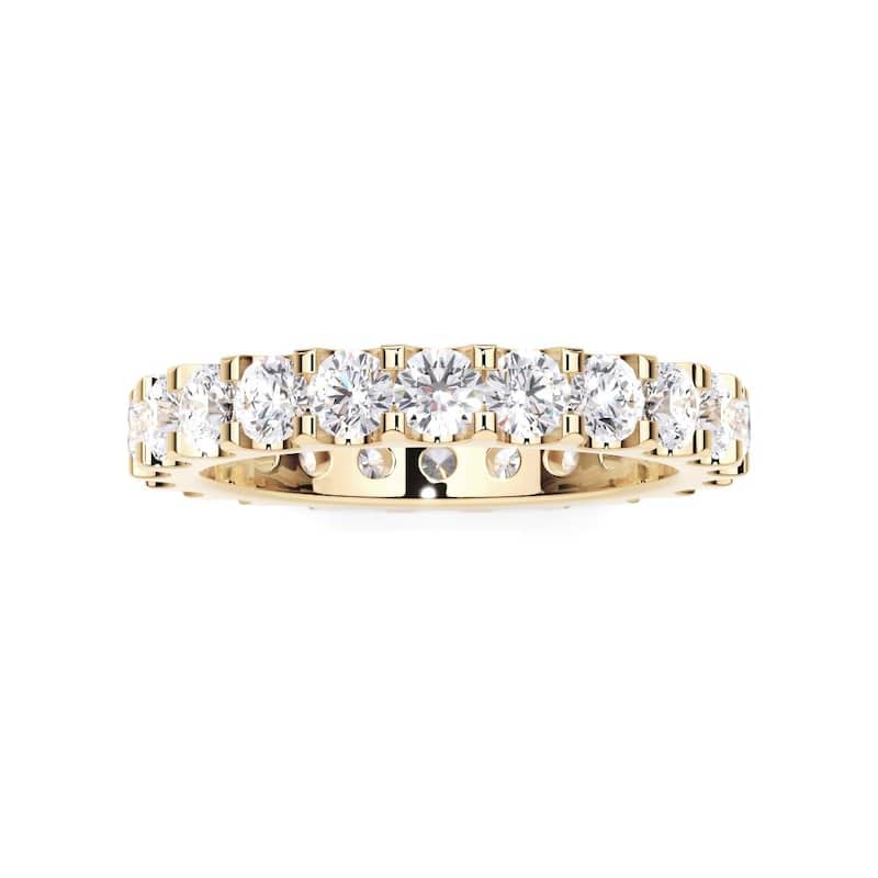 Vault Classics 2.00ct TW Natural Diamond Eternity Band (I VS2) - 8.5 - Yellow