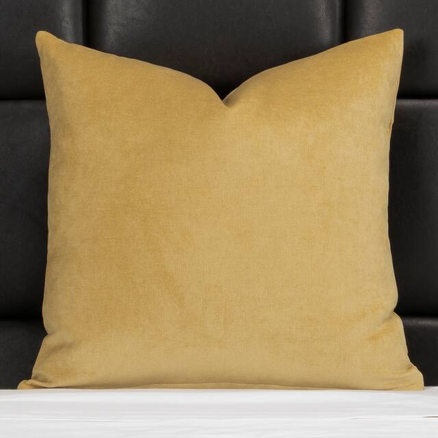 Mixology Padma Washable Polyester Throw Pillow - 20 x 20 - Old Gold