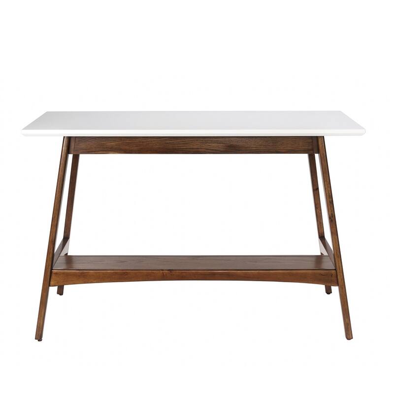 Madison Park Avalon Solid Wood Mid-Century Desk