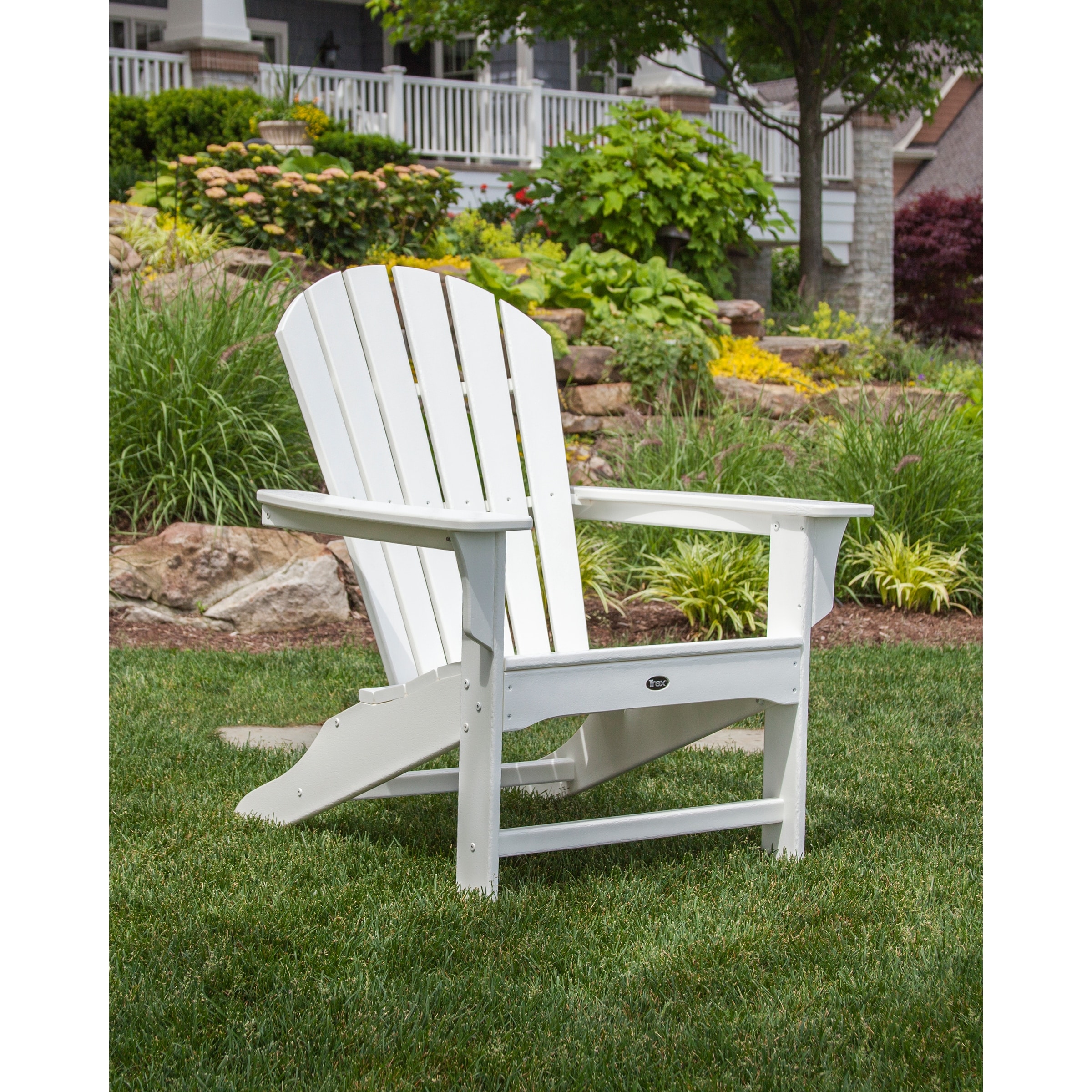 Trex Outdoor Furniture Yacht Club Shellback Adirondack Chair Bed