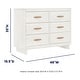 preview thumbnail 14 of 13, Skye 6 Drawer Dresser with Interlocking Drawers by Delta Children
