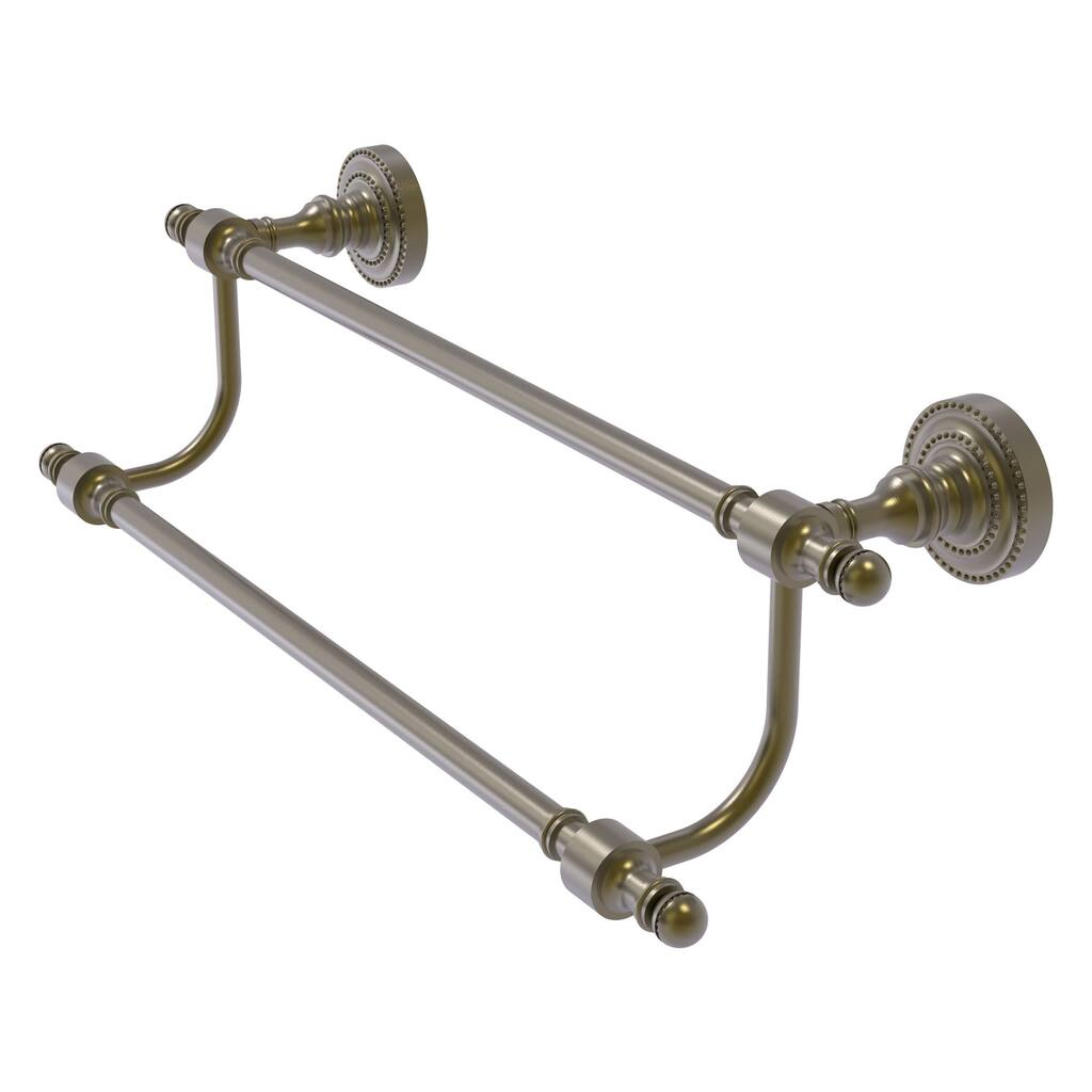 Allied Brass Retro Dot Collection 30 Inch Double Towel Bar