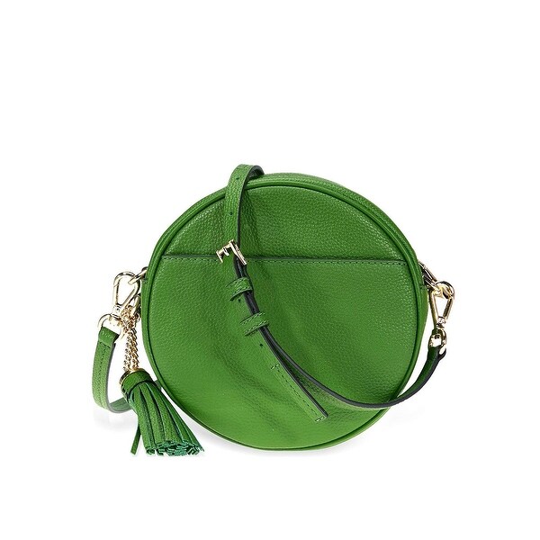 pebbled leather canteen crossbody