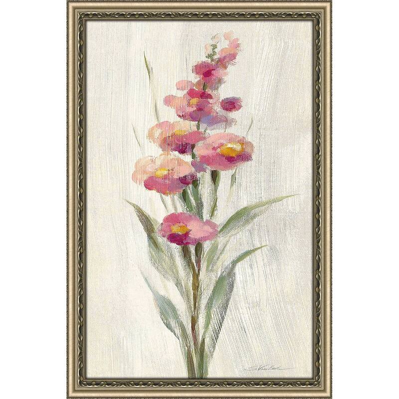 "Farm Flower I Light" by Silvia Vassileva Print on Acrylic.