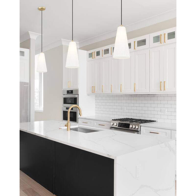 Z-Lite 3043P7 Farrell 8" Wide Suspension Mini Pendant