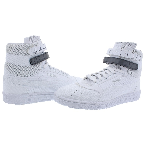 puma high tops with straps