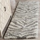 preview thumbnail 7 of 38, SAFAVIEH Portofino Shag Gulin 2-inch Thick Rug 2'3" x 11' Runner - Ivory/Grey - Runner
