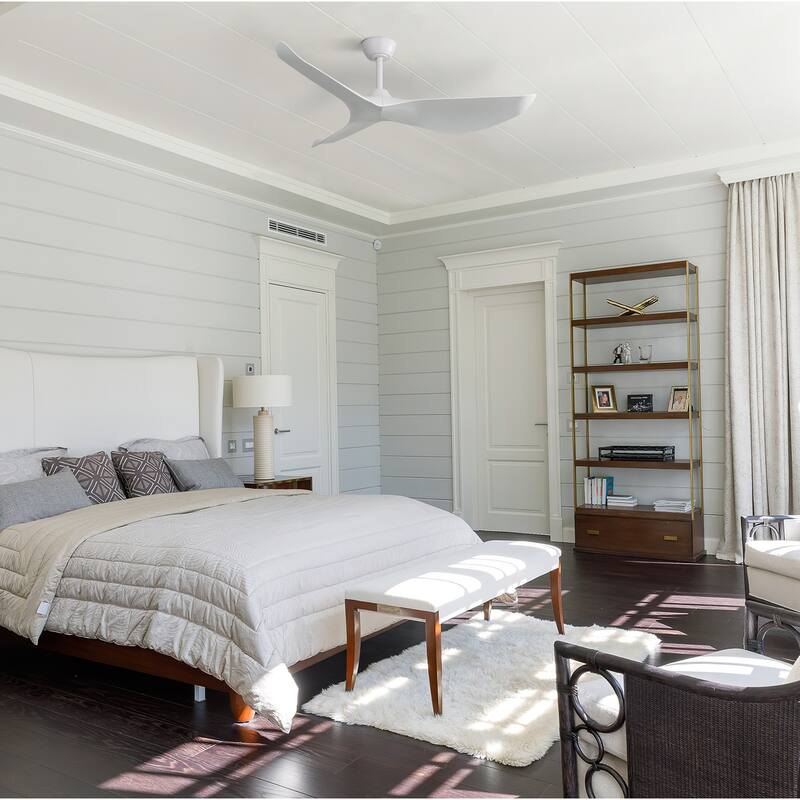 38 Inch Ceiling Fan Without Light ABS Blades Powerful Dc Motor With 1/4/8H Timer for Living Room,Bedroom