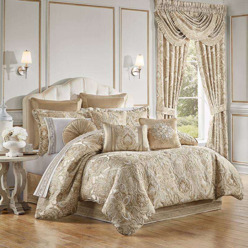 J. Queen New York Sandstone 18" Embellished Decorative Throw Pillow