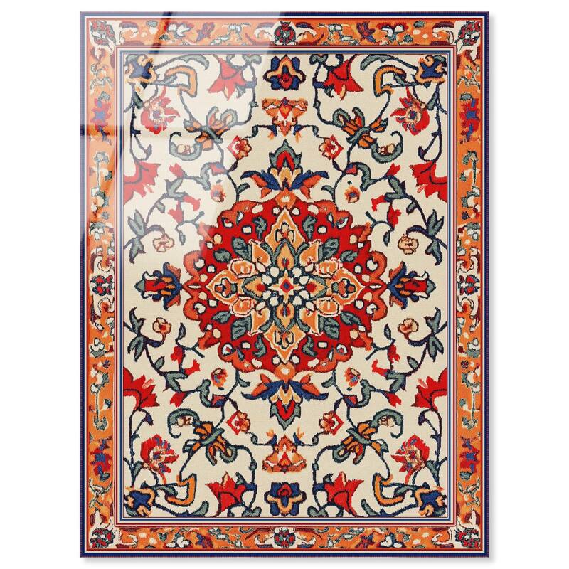 Morrocan Garden II Acrylic by Art Remedy, Ready to Hang - 16" x 20"