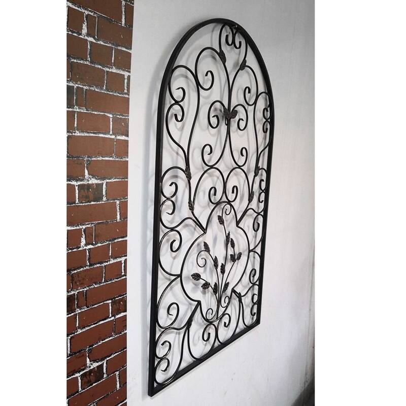 Decorative Spanish Arch Wall Art Iron Ornament