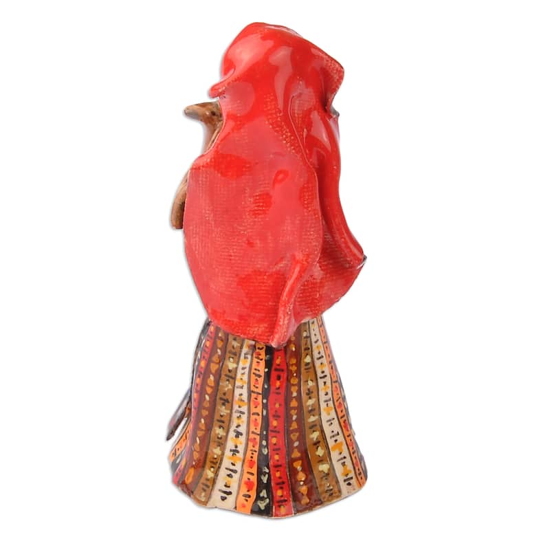 Novica Handmade The Woman From Taron Ceramic Figurine