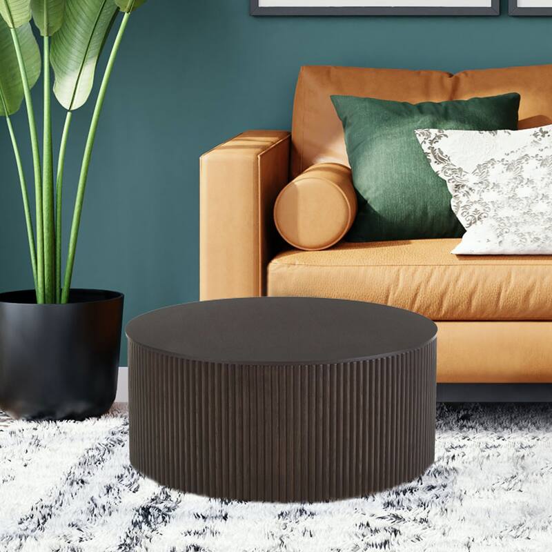 Marble Williamspace Fully Assembled Round Side Coffee Table For Living Room